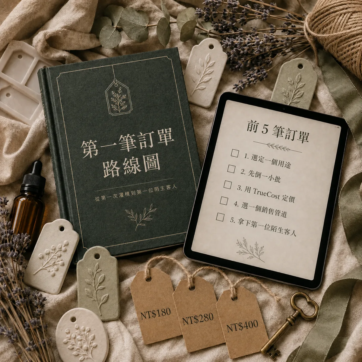你的第一筆訂單路線圖